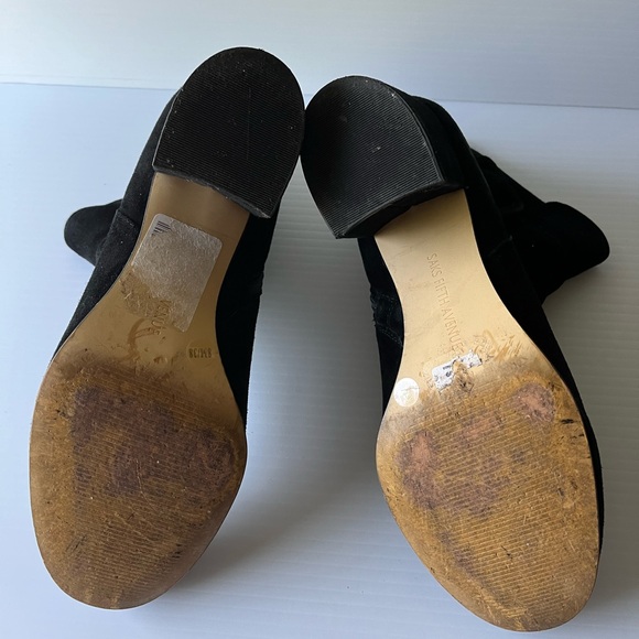 Saks Fifth Ave Ankle Boot 8 - Picture 9 of 10